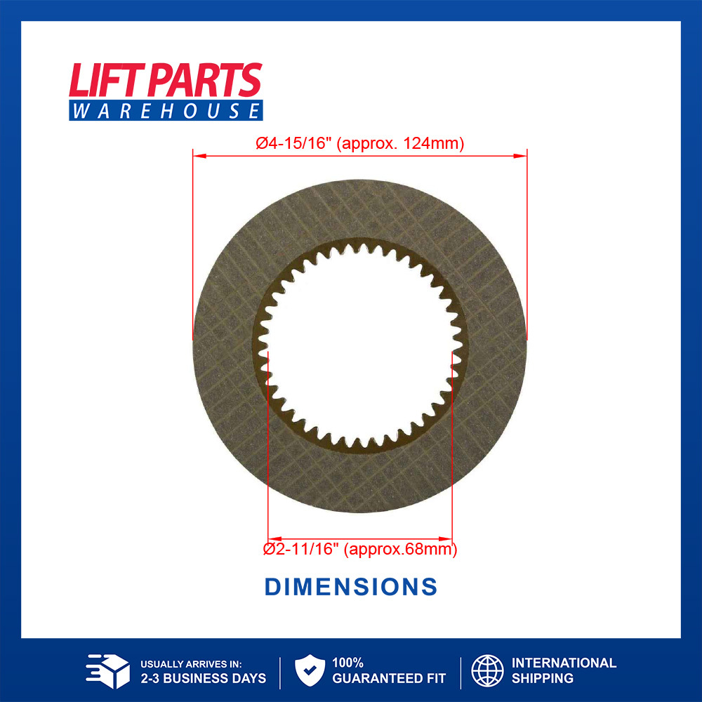31532-41K00 Friction Plate for Nissan - Lift Parts Warehouse